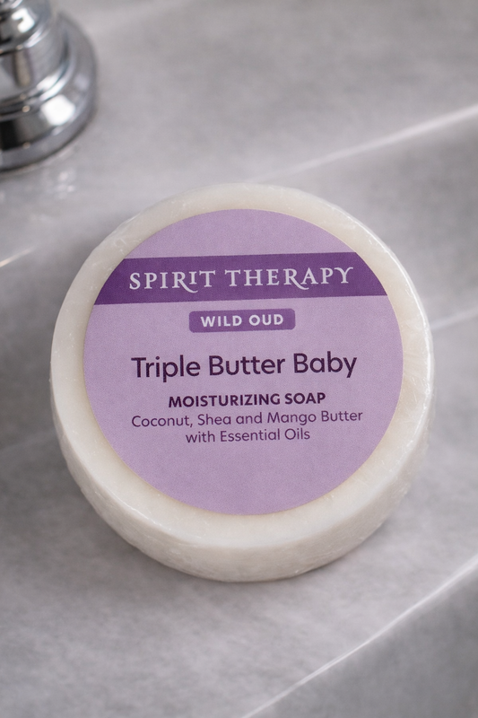 TRIPLE BUTTER BABY MOISTURIZING SOAP - WILD OUD